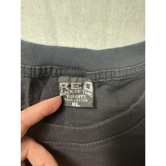 Kiss T-Shirt Xl Black Vintage Rock Of The T Band Graphic Tee 90s Rock Metal - Picture 2 of 6